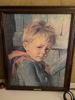 Schilderij wenende jongen van Bragolin, Ophalen