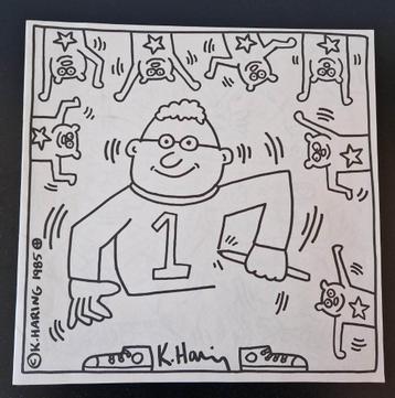 Keith Haring Pop Shop kleurboek 1986