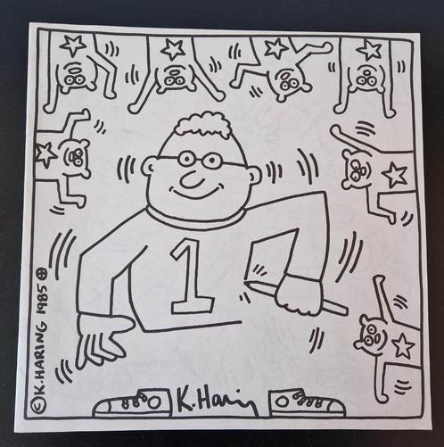 Keith Haring Pop Shop kleurboek 1986, Antiek en Kunst, Kunst | Litho's en Zeefdrukken, Ophalen of Verzenden