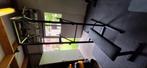 Pull up bar + Bench + halterhouder + leg raises stangen, Ophalen, Zo goed als nieuw