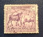 Postzegel Belgisch Congo OBP 122, Postzegels en Munten, Ophalen of Verzenden, Gestempeld, Gestempeld