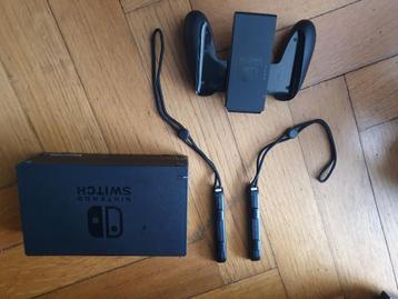 Nintendo Switch onderdelen – Dock + Joy-Con Grip beschikbaar voor biedingen