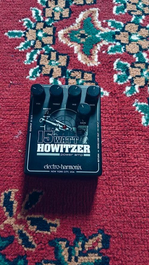 Electro harmonic howitzer 15 watt power amp., Musique & Instruments, Effets, Comme neuf, Volume, Enlèvement ou Envoi