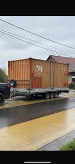 Container / zeecontainer transport met aanhangwagen, Doe-het-zelf en Bouw, Ophalen