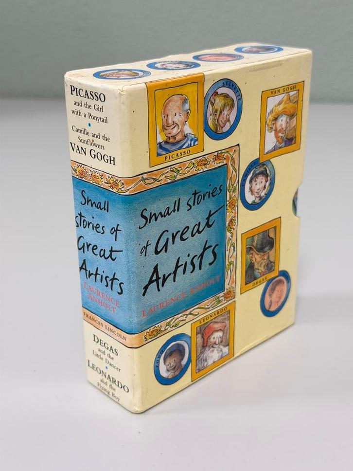 Small Stories of Great Artists - Laurence Anholt 2002 editie, Boeken, Kunst en Cultuur | Beeldend, Zo goed als nieuw, Schilder- en Tekenkunst