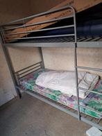 Metalen stapelbed, Kinderen en Baby's, Kinderkamer | Bedden, Ophalen, Nieuw, 160 tot 180 cm, Hoogslaper of Stapelbed