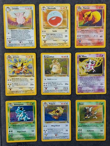  Alle WOTC Jungle set kaarten (1-64)  beschikbaar voor biedingen