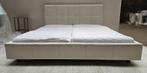 Ikea leren bed 180 x 200, Huis en Inrichting, Slaapkamer | Bedden, Gebruikt, Verzenden, Tweepersoons, 180 cm