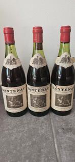 3 vintage flessen Santenay 1977 – Bourgogne, Frankrijk, Ophalen of Verzenden, Frankrijk