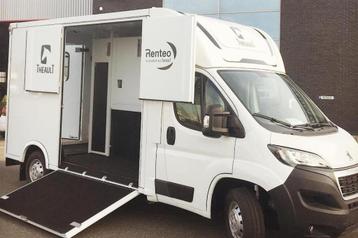 Paardencamionnette Firsteo Stalle - 160 PK TE HUUR beschikbaar voor biedingen