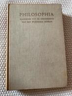 Philosophia 1949, Boeken, Ophalen of Verzenden