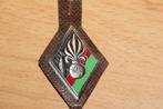 FR légion étrangère Pucelle du 4 eme Régiment Etranger d'inf, Emblème ou Badge, Armée de terre, Envoi