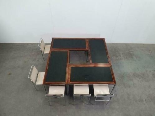 Vintage 50s coromandel bureau design vergadertafel, Antiek en Kunst, Antiek | Meubels | Tafels, Ophalen
