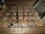 12 Cava glazen, Verzamelen, Glas en Drinkglazen, Ophalen