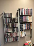 dvd/cd rek, Ophalen, Zo goed als nieuw, Glas, Cd's of Dvd's