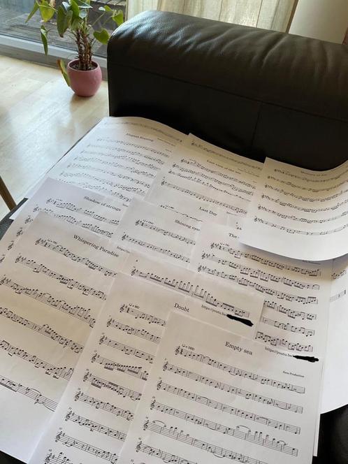 Bladmuziekcollectie voor viool, Muziek en Instrumenten, Bladmuziek, Zo goed als nieuw, Ophalen of Verzenden