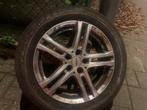 4 nette velgen met winterbanden audi a6 225 55 17, Auto-onderdelen, Ophalen, Winterbanden, Velg(en)