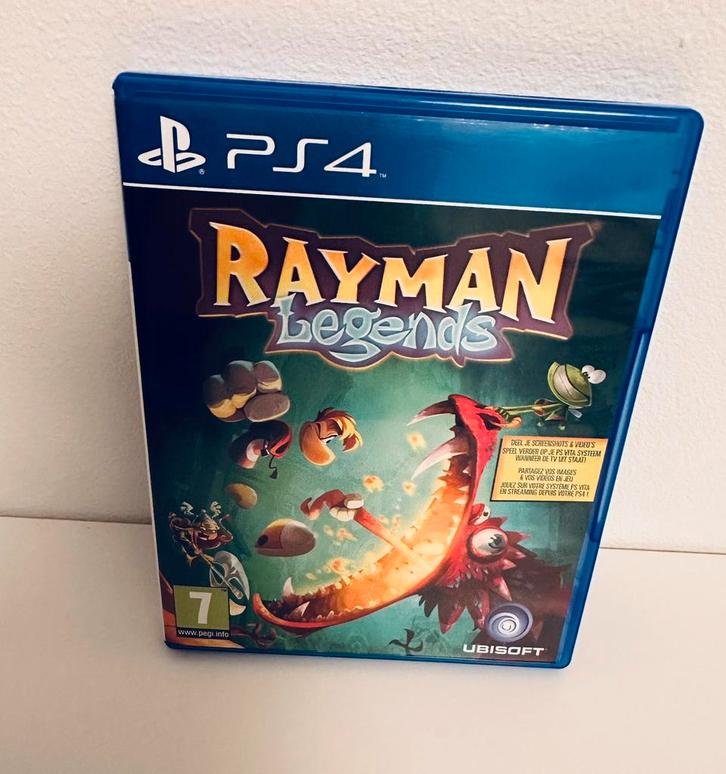 Rayman Legends — PlayStation 4, Games en Spelcomputers, Games | Sony PlayStation 4, Zo goed als nieuw, Avontuur en Actie, Vanaf 7 jaar