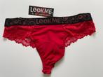 String homme sexy taille L, Slip, Lookme, Rouge, Envoi