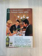 Chartreuse - plaque metallique, Verzamelen, Ophalen of Verzenden, Zo goed als nieuw