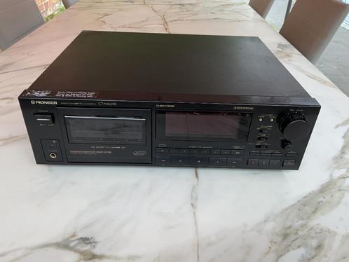 Pioneer CT-M601R, TV, Hi-fi & Vidéo, Decks cassettes, Autres marques, Auto-reverse, Commandes tactiles, Tape counter, Enlèvement