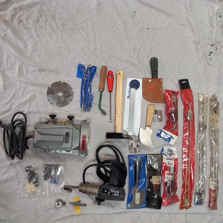 Professionele apparatuur voor het leggen van vloeren (zeer, Doe-het-zelf en Bouw, Gereedschap | Overige machines, Zo goed als nieuw