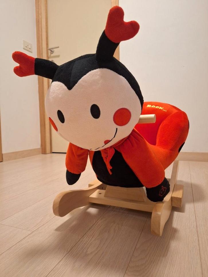 Hobbeldier lieveheersbeestje, Kinderen en Baby's, Speelgoed | Hobbelfiguren, Zo goed als nieuw, Ophalen