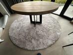 Tafel, Huis en Inrichting, Tafels | Eettafels, Ophalen, Rond, Zo goed als nieuw, Vijf personen of meer