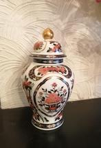 Vase  chinois cachet HOTO joli motif rehaussé d'or, Enlèvement ou Envoi