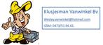 Klusjesman Vanwinkel bv, Diensten en Vakmensen, Klusjesman en Klusbedrijf
