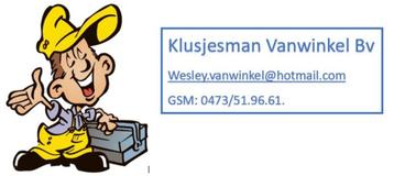 Klusjesman Vanwinkel bv