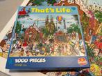 Puzzel That’s Life 1000 stukjes, Comme neuf, 500 à 1500 pièces, Puzzle, Enlèvement ou Envoi