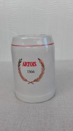 Chopes Stella en grès, Enlèvement ou Envoi, Comme neuf, Verre à bière