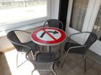 Tuintafeltje met stoelen, Ophalen, Gebruikt