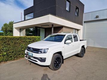 Volkswagen Amarok 3.0 V6 4Motion 4x4 Manueel Winch LED bar 1, Auto's, 4 deurs, Stof, Gebruikt, Zwart