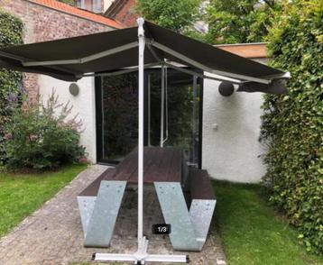 lounge parasol/ tuinscherm, Tuin en Terras, Ophalen, Gebruikt