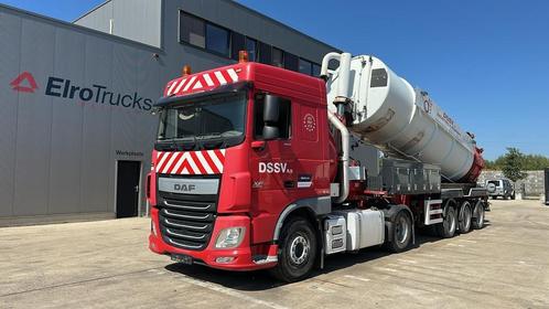 DAF XF 460 (17500L / IPSAM VACUUM + HIGH PRESSURE / BELGIAN, Auto's, Vrachtwagens, Bedrijf, Te koop, ABS, Airconditioning, Bluetooth