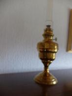 Antieke koperen Olielamp, Ophalen
