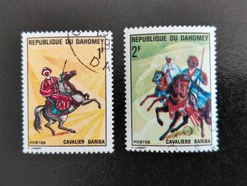 Dahomey 1970 - Guerriers Bariba à cheval, Enlèvement ou Envoi, Autres pays, Affranchi