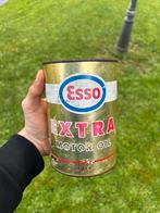 Bidon d’huile Olieblik olie blik oil can Esso extra vintage, Ophalen of Verzenden