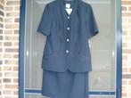 Mooi ensemble dames, Ophalen, Kostuum of Pak, Blauw, Maat 42/44 (L)