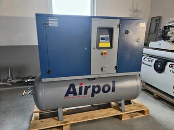 Airpol KT5 schroefcompressor + Airpol OPA 10 luchtdroger
