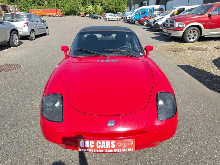 Fiat Barchetta Cabrio 1.8i  16V 96Kw met Hard top oldtimer., Auto's, Fiat, Bedrijf, Te koop, Barchetta, Airbags, Alarm, Boordcomputer