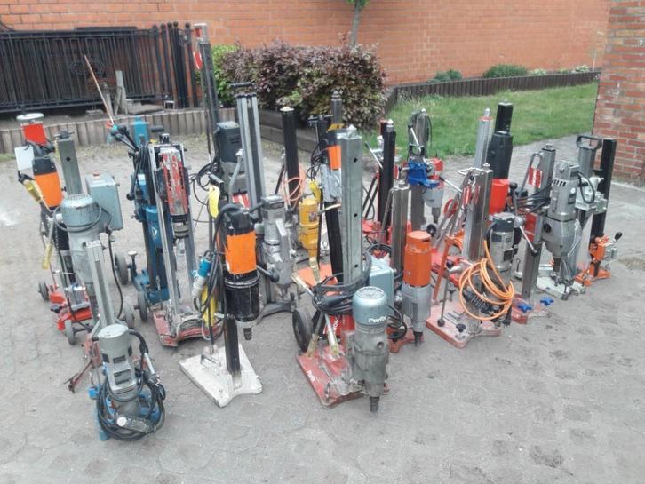 diamantboormachine, Doe-het-zelf en Bouw, Gereedschap | Boormachines, Gebruikt, Boormachine, 600 watt of meer, Ophalen of Verzenden