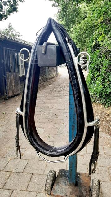 🔴GOED NETJES  ENKELSPAN GAREEL COMPL MET TREKKERS 75 €  🔴  beschikbaar voor biedingen