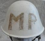 Staal Helm / Steel Helmet, type: M40-C, 1940s.(Nr.1), Verzamelen, Ophalen of Verzenden, Overige soorten, Helm of Baret