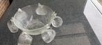 6 Duralex glazen + kom. Nieuw. Nog niet gebruikt, Nieuw, Compleet servies, Glas, Overige stijlen