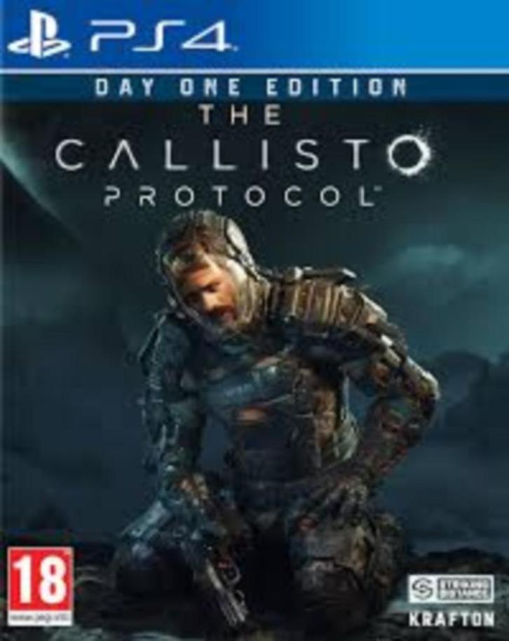 Het Callisto Protocol: Day One Edition PS4-game., Games en Spelcomputers, Games | Sony PlayStation 4, Zo goed als nieuw, Overige genres