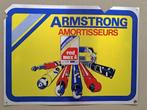 Vintage Metalen plaat - Armstrong Amortisseurs, Ophalen, Gebruikt, Reclamebord