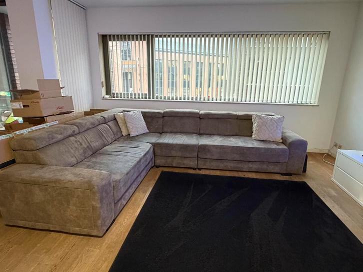 Siège d'angle, Maison & Meubles, Canapés | Coins salons complets, Utilisé, Tissus, Enlèvement